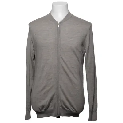 Cardigan (Gris) de Dressmann Acrylique, Laine de mouton