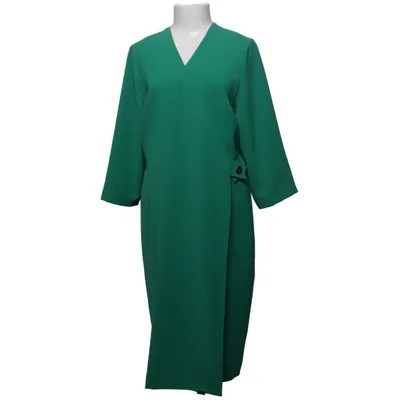 Wikkeljurk (Groen) van Emoi Elastaan, Polyester, Viscose