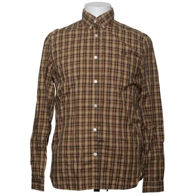 Chemise (Beige, Bleu, Marron) de Fred Perry Coton