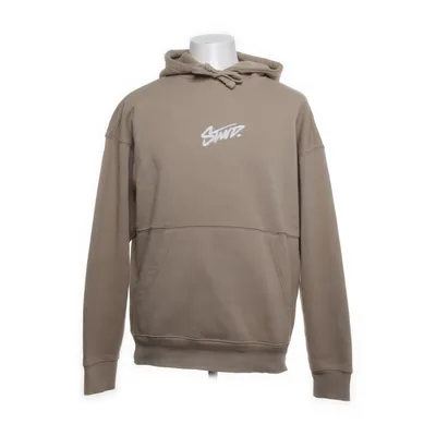 Hoodie (Beige) from Pull & Bear STWD Cotton, Polyester