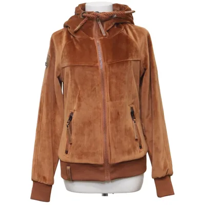 Sweat à capuche (Marron) de Naketano Coton, Élasthane, Polyamide, Polyester