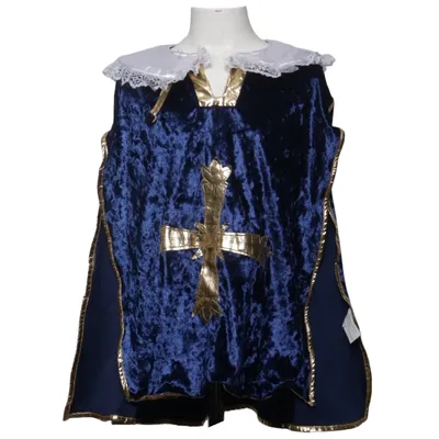 Fancy dress (Blue, Gold, White) from Liontouch Nylon, Polyester, Polyurethane