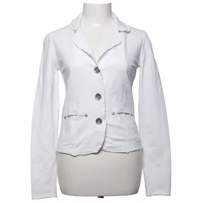 Blazer (Wit) van Liu Jeans Katoen, Elastaan