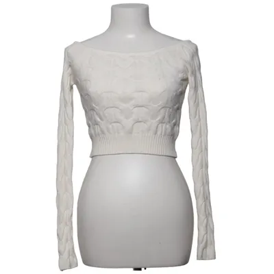 Trui (Wit) van Bershka Acryl, Polyamide, Polyester