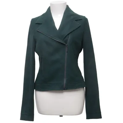 Biker jacket (Green) from More & More Acetate, Polyamide, Wool