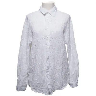 Blouse (Wit) van Pink Woman Katoen