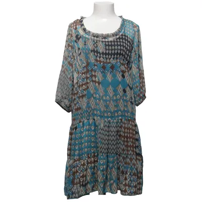 Klänning (Blå, Brun, Flerfärgad) från Clara Polyester