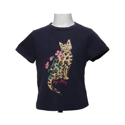 T-shirt (Blauw, Meerkleurig) van H&M x Angela McKay Katoen