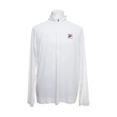 Træningstrøje (Hvid) fra Fila Elastan, Genanvendt polyester