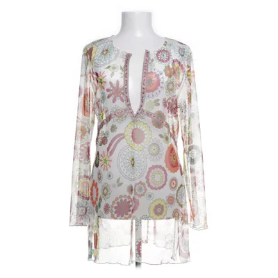 Top (White, Multicolored) from Oui Set Polyester