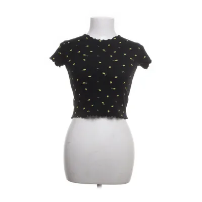 Crop top (Svart, Flerfärgad) från Bershka