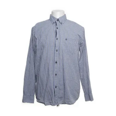 Button down shirt (White, Blue, Multicolored) from Cool Blue Company Cotton