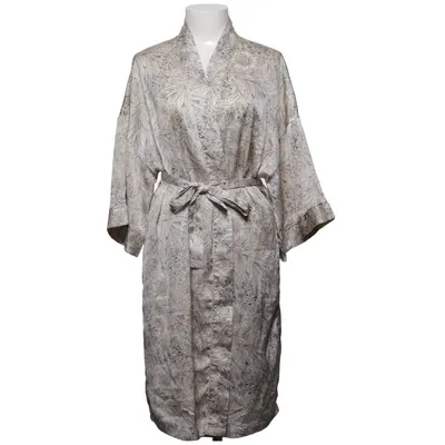 Morgenkåbe (Beige, Hvid) fra CCDK Genanvendt polyester