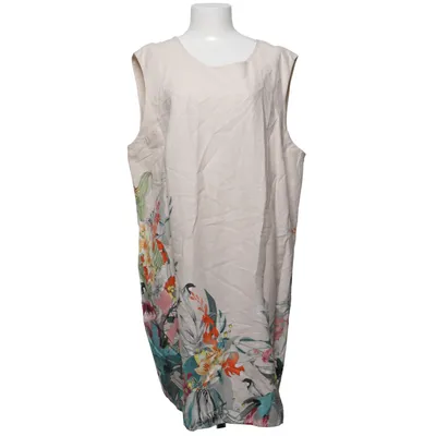 Kjole (Beige, Flerfarvet) fra Next Linned, Viscose