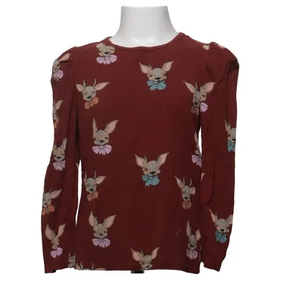 Lange mouwen shirt (Rood, Meerkleurig) van Mini Rodini Katoen, Elastaan