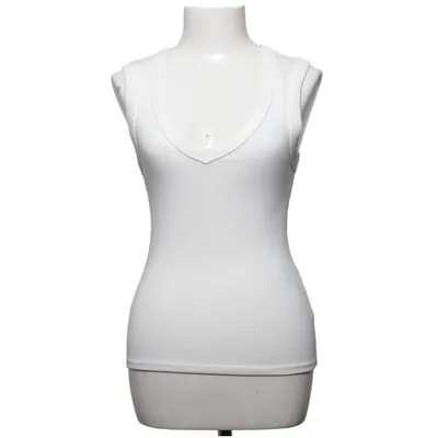 Tanktop  (Hvid) fra Gina Tricot Elastan, Økologisk bomuld
