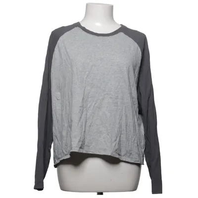 Baseball T-shirt (Gray, Black) from Hollister Cotton