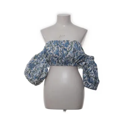 Crop top (Blå, Vit, Grön, Flerfärgad) från Mochi Bomull, Polyester