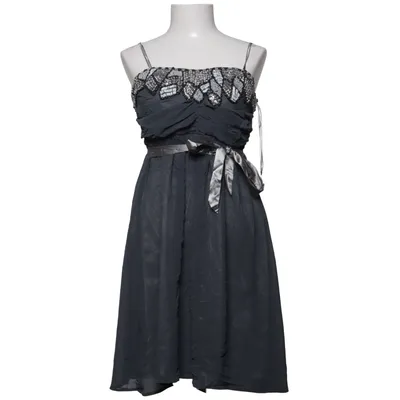 Cocktailjurk (Grijs) van Miss Ewing Elastaan, Polyester