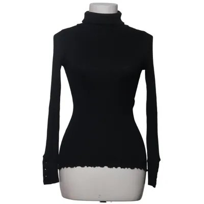 Turtleneck (Black) from Rosemunde Cotton, Silk