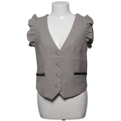 Vest (Brown, Black, White) from Stories From The Atelier by Copenhagen|Shoes Elastane, Polyester, Viscose
