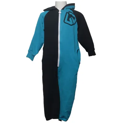 Onesie (Blauw, Zwart) van Warp Katoen, Polyester