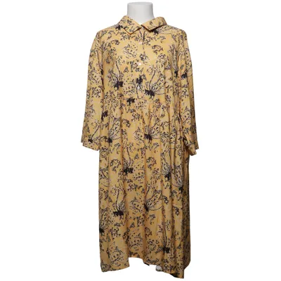 Shirt dress (Yellow, Black) from Floryday