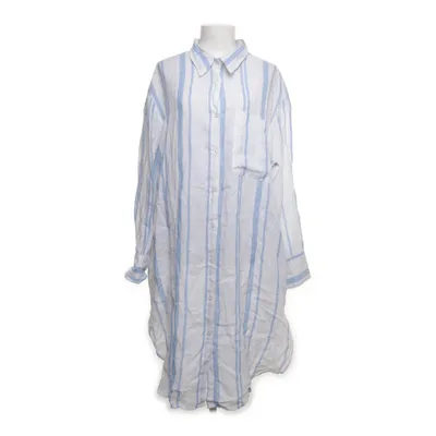 Blousejurk (Wit, Blauw) van H&M Premium Quality Linnen