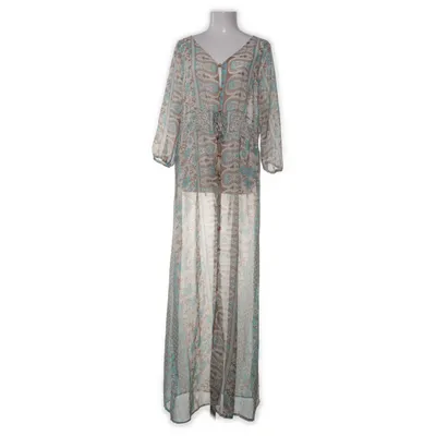 Strandklänning (Turkos, Vit, Brun) från Vicabo