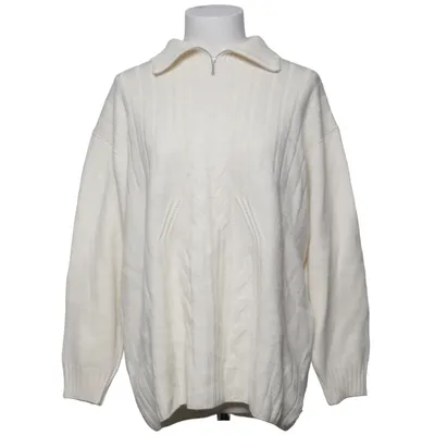 Sweater (White) from Di Lorenzo Acrylic, Wool