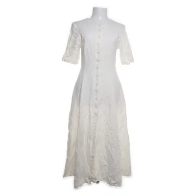 Långklänning (Vit) från Design Pia Bergfjord Linne