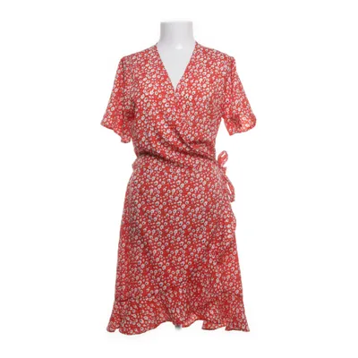 Omlottklänning (Röd, Flerfärgad) från Seaside Polyester
