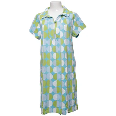 Dress (Blue, Green, White) from Me&i Cotton, Elastane