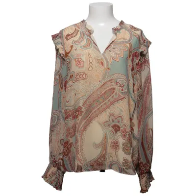 Blouse (Beige, Multicolore) de Haust Polyester, Viscose