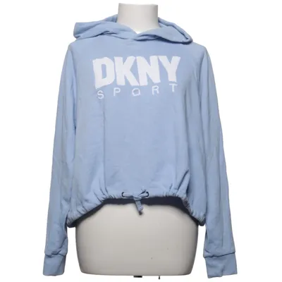 Huvtröja (Blå) från DKNY Sport Bomull, Polyester