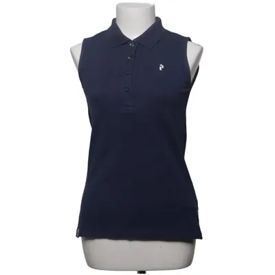 Poloshirt (Blauw) van Peak Performance Katoen, Elastaan