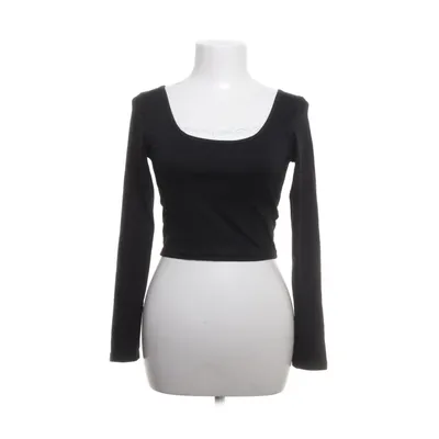 Crop top (Black) from Fashion Sexy Lounge Elastane, Polyester