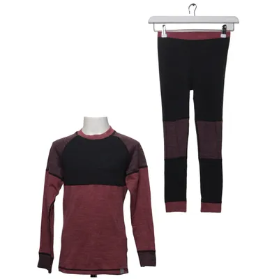 Baselayer (Rød, Grå) fra Ullmax Merinould, Polyamid, Polyester