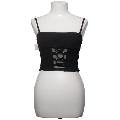 Crop top (Noir) de PrettyLittleThing Élasthane, Polyester