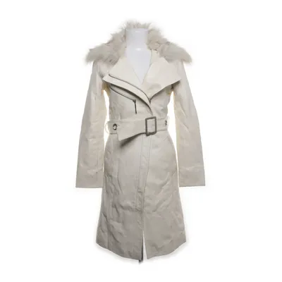 Leather coat (White) from Rockandblue