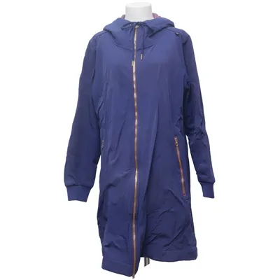 Parka (Blauw) van Danefae Elastaan, Polyester