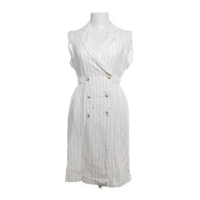 Dress (White) from JCL Viscose, Linen, Cotton