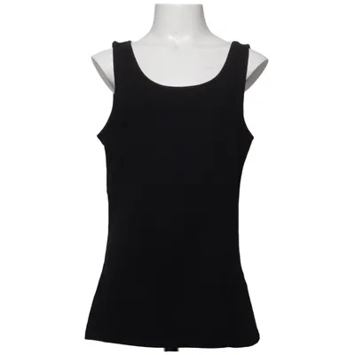 Débardeur (Noir) de H&M Basic Coton, Élasthane