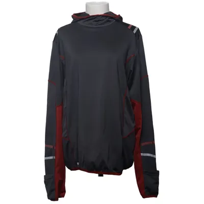 Huvtröja (Grå, Röd) från Inoc Elastan, Polyester