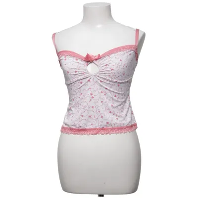 Pyjamaslinne (Vit, Rosa) från Elegant Moments Polyester