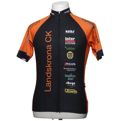 Wielershirt (Oranje, Zwart, Meerkleurig) van Kalas