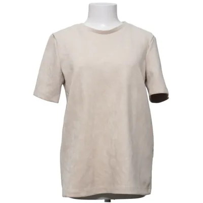 T-shirt (Beige) from Zara Woman Collection Elastane, Polyester