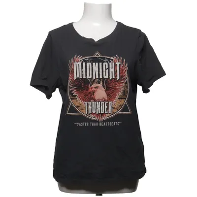 T-shirt (Grå) fra Gina Tricot Bomuld