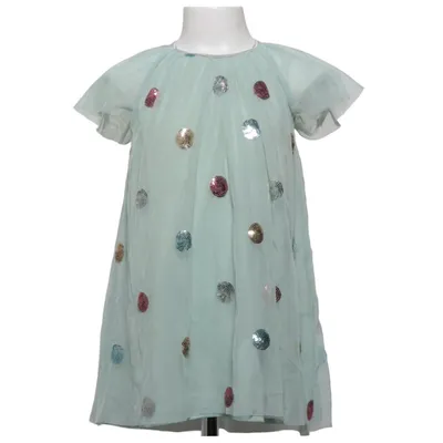 Dress (Green, Multicolored) from Lindex Kids Polyester