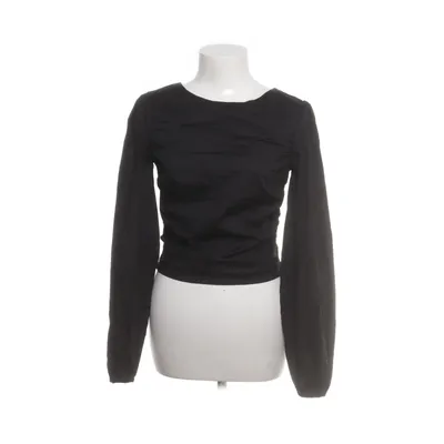 Blouse (Zwart) van Nelly Katoen, Elastaan